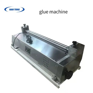 Machine à coller le carton semi-automatique Nantong en acier inoxydable haute précision pour l'application d'adhésif pour la plastification du papier - Product Image 4