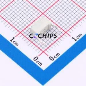 SMG-08-H043A1 Tactile Switch Through hole Component (THT),6.1x3.5mm Switch Single Pole Single Throw Square Button 2.5N 6.1mm - Product Image 2