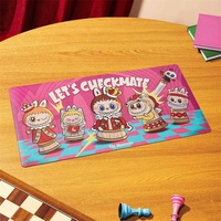 Nueva llegada lindo POP MART los MONSTERS Let's Checkmate Series-Alfombrilla de escritorio para computadora Decoraciones de escritorio de moda Caja ciega