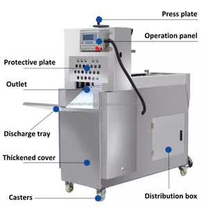 เครื่องหั่นเนื้อแช่แข็งแบบ CNC 2ม้วนอัตโนมัติเครื่องหั่นเบคอนอุตสาหกรรมเนื้อวัว - Product Image 5