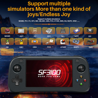 Nouvelle console de jeu portable rétro Gamegaga SF3100, écran IPS de 4,5 pouces, prise en charge FHD, plus de 20000 jeux, DDR3 2 Go de RAM, batterie de 3000 mAh
