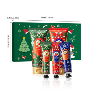 Set de Crema de Manos Navideña de 5 Piezas, Loción Herbal Hidratante y Nutritiva, Caja de Regalo para Mujer - Product Image 6