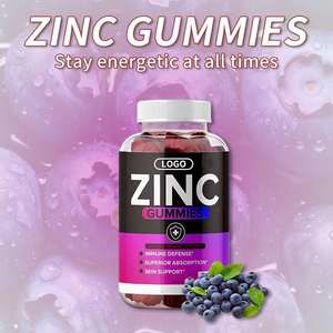 Özel Marka Doğal Vejetaryen Kalsiyum Demir Çinko Yumuşak Şeker Vitamin Biotin Bağışıklık Sistemi Koruma Cilt Beyazlatıcı Çinko Jelibonları - Product Image 4