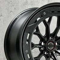 Jantes en fibre de carbone forgée Bku Custom 2 pièces 5x130 pour Porsche 911 992 991 997 718 GT4 RS Panamera 19 20 21 pouces