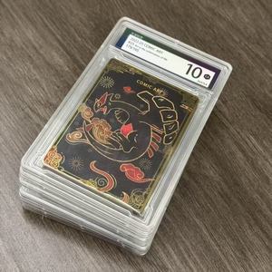 Tarjetas Metálicas de Anime Japonés, Estilo Cómic, Pokémon, con Soportes, Colección Limitada Rara, Tarjetas de Valoración, Juguetes para Niños, Regalos - Product Image 5