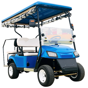 Voiturettes de golf électriques 4 places personnalisées à quatre roues pour les bus touristiques touristiques et les services de navette - Product Image 3