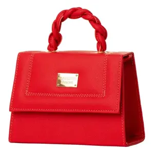 Bolso Bandolera Rojo Fana Nicole, Material PU, Cierre Magnético, Correa para el Hombro, Uso Diario para Mujer - Product Image 1