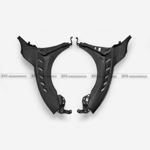 Ailerons avant (largeur standard) avec aérations en carbone pour Honda FK8 Civic Type-R EPA ATTK - Product Image 6