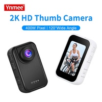 Ynmee 2K kamera aksi jempol, kamera olahraga saku 1.47 inci sudut 120 perekam, kamera Mini foto Kit olahraga portabel sangat kecil SP01