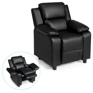 Trẻ Em/Thanh Niên Recliner Với Lưu Trữ Armrest.Kid Kích Thước Bọc Ghế. Kids Reclins