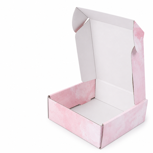 Custom Logo Printed Corrugated Cardboard Mailer <b>Box</b> Biodegradable Rigid Kraft Paper Shipping Packaging <b>Gift</b> Boxes for Clothing - Product Image 1