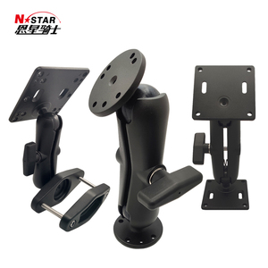 1.5 inch 38.1mm Cơ Sở Hình cầu gắn khung phẳng iPad nặng xe hút cốc cố định Bộ chuyển đổi với bộ sạc kết hợp - Product Image 2