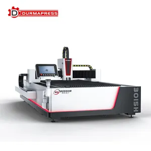 Durmapress Open Type 3000X1500 1000w 1500w 2000w CNC Fiber Laser Cutting Machine With Laser Cutting Head
