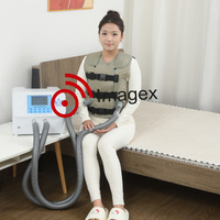 Équipement de rééducation médicale Gilet HFCWO Système de dégagement des voies respiratoires pour l'élimination assistée de la toux Expectoration Physiothérapie