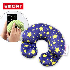 Cute Design Microfiber Portable 3 in 1 Universal Mobile Phone Holder <b>Stand</b> Cushion - Product Image 3