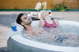 Piscine <span class=keywords><strong>gonflable</strong></span> bain à remous équipement de <span class=keywords><strong>spa</strong></span> avec télécommande grands tubes de piscine gonflables <span class=keywords><strong>pour</strong></span> adultes enfants bain familial - Product Image 6