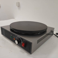 Nouveau produit - Crêpière professionnelle japonaise Tefal en acier inoxydable automatique 1500W, plaque chauffante de 400 mm, retourneur automatique