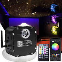 Kit d'éclairage de plafond à fibres optiques RGBW 50W avec application Twinkle pour la décoration de plafond de cinéma maison et d'hôtel
