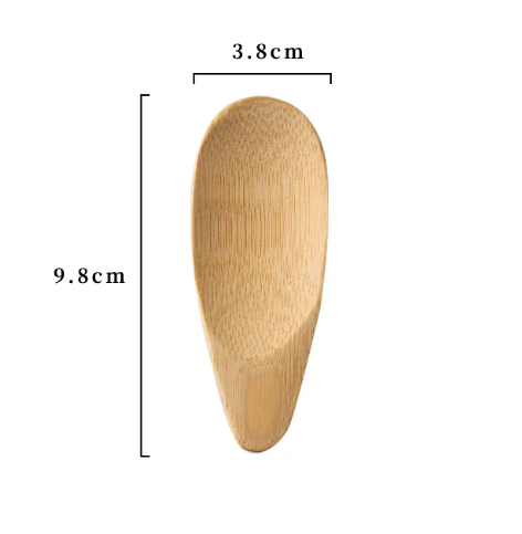 cuillère marron 9,8*3,8 cm