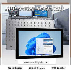 12 Inch 15 17 19 21.5 Open Frame Lcd Monitor Non-Touch Nieuwe Vga Hd Ingangen 60Hz Verversingssnelheid 4:<span class=keywords><strong>3</strong></span> Beeldverhouding Touchscreen Display - Product Image 5