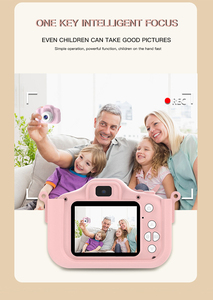 Appareil photo numérique pour enfants OEM&ODM avec écran LCD de 2,0 pouces, double objectif, 24MP, design de dessin animé, pour garçons et filles - Product Image 4
