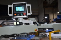 Presse à chaud pneumatique rotative automatique à 7 postes de travail 60x40, support industriel pour vêtements, taille personnalisée, état neuf