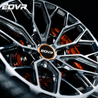Rines de Fibra de Carbono Forjados de Lujo Personalizados de 1, 2 y 3 Piezas para Autos, de 18, 19, 20, 22, 24 y 26 Pulgadas, 5x114.3, 5x130, 5x120, 5x112, Diseño Cóncavo