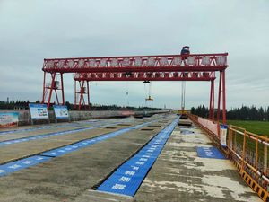 Pont roulant à charpente MH avec palan, capacités de 7,5 tonnes, 7 tonnes et 2 tonnes, composant moteur principal, certifié CE ISO, pour utilisation extérieure - Product Image 6