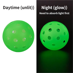 Palline da Pickleball in Plastica per Esterno, Certificate USAPA, per Competizione e Allenamento, Luminose, Senza Cuciture, Elastiche, 74mm, 22-26g, 40 Fori - Product Image 6
