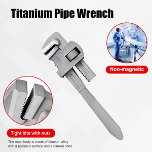 <span class=keywords><strong>Clé</strong></span> <span class=keywords><strong>à</strong></span> pipe en titane HENITUER T1028, outils en titane non magnétiques, adaptée aux domaines de l'aviation, de la médecine et de l'usage domestique - Product Image 3