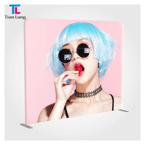 TianLang Portable 3D Pop-up Displays Stand Easy Install Fabric Photo Booth Telón de fondo para ferias comerciales - Product Image 5