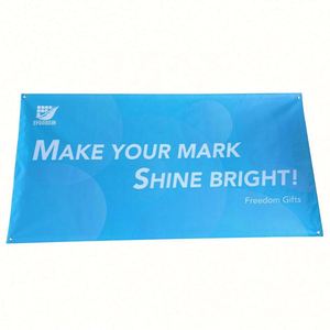 Custom PVC Vinyl Promotional Flags & Banners Personalized Indoor/Outdoor Advertising Banner