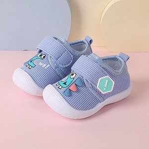 Zapatos para caminar de bebé para primavera y otoño, suela blanda, zapatos de lona para bebé de 0 a 2 años, zapatos de tela con dibujos animados - Product Image 4