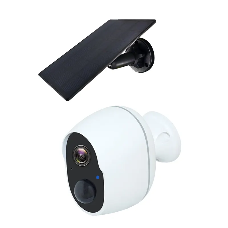 Camera IP Năng Lượng Mặt Trời HD 1080P Camera An Ninh Góc Rộng IP66 Ngoài Trời Với Tính Năng Phát Hiện Chuyển Động