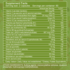 Beworths kapsul kompleks <span class=keywords><strong>Vitamin</strong></span> <span class=keywords><strong>B</strong></span>, penghilang stres kapsul <span class=keywords><strong>Softgel</strong></span> 60 buah - Product Image 2