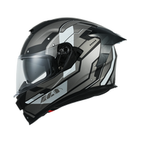 Casque de moto modulaire intégral multicolores, casques de course classiques, pièces de moto