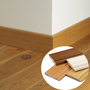 Tùy chỉnh thân thiện với môi <span class=keywords><strong>MDF</strong></span> gỗ tường ốp chân tường Hội Đồng Quản trị thiết kế hiện đại sồi màu <span class=keywords><strong>TRIM</strong></span> cho trang trí nội thất sàn gỗ - Product Image 6