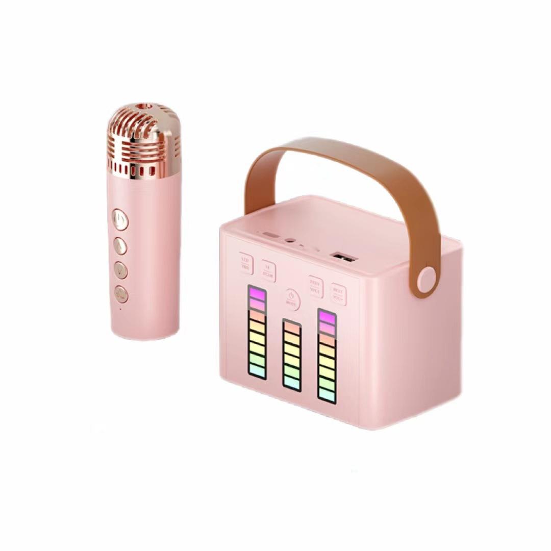 Haut-parleur Q-2 avec microphone unique rose