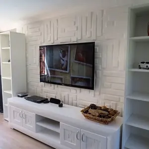 DECORAÇÃO DA PAREDE 3d Xpe espuma adesivo de parede/papel de parede TV fundo para a decoração home interior