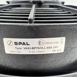 พัดลมระบายความร้อน 98341883 VA83-BP79/VLL-68A 24V 6 ใบพัด ขนาด 11 นิ้ว สำหรับรถปั๊มคอนกรีต SCHWING พร้อมการรับประกัน 1 ปี ผลิตที่หูหนาน ประเทศจีน - Product Image 3