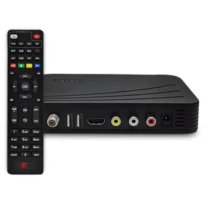 Récepteur de télévision numérique hd, boîtier de configuration pour télévision intelligente, meilleure vente, meilleur prix, 2023