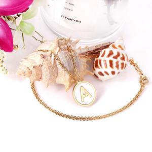 Collar con Nombre Personalizado en Oferta, Joyería de Acero Inoxidable, Colgante con Letra y Cadena en Capas para Mujer - Product Image 3