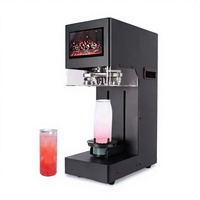 Nouvelle conception de machine de bouchage intelligente à grand écran pour bouteilles en PET, machine de sertissage pour canettes de soda, de bière et de jus, machine de scellage pour canettes en aluminium