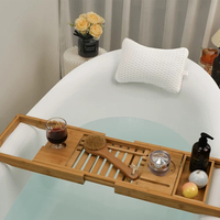 Coussin de bain spa TONGXIN 3D-S de style classique - Séchage rapide, forme carrée, coussin papillon en maille 4D, rembourrage PVC pour le bain