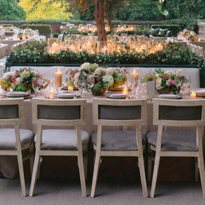 Chaise de café en bois, chaise de salle à manger nordique moderne en bois massif tissé en osier chaise de salle à manger en rotin de canne - Product Image 1