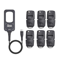Xhorse VVDI BEE Key Tool Lite : Détection de fréquence et clonage de transpondeur, compatible avec les téléphones Android, incluant 6 télécommandes XKB501EN