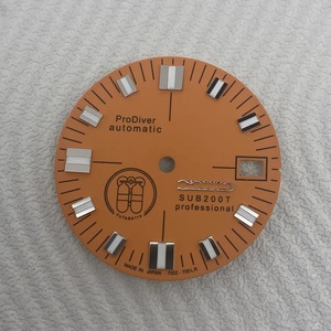Nouvelles pièces de modification de montre, cadran carré double index 28,5 mm pour mouvement NH35 - Product Image 2