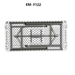 Table de jardin d'exposition portable, table rectangulaire longue en plastique, table d'étude, table de restaurant, table à <span class=keywords><strong>manger</strong></span> pour événement - Product Image 2