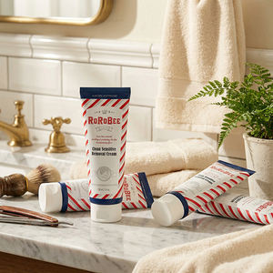 Crema Depilatoria Suave ROROBEE Clean Sensitive con Fragancia Herbal para Axilas, Piernas, Brazos, Cuerpo y Línea del Bikini - Product Image 5