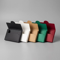 Boîtes en carton pliables écologiques biodégradables personnalisées avec logo imprimé en gros pour enveloppes, cartes postales et cartes de vœux